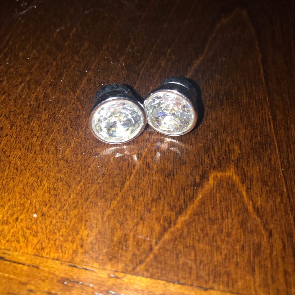 MK studded earrings